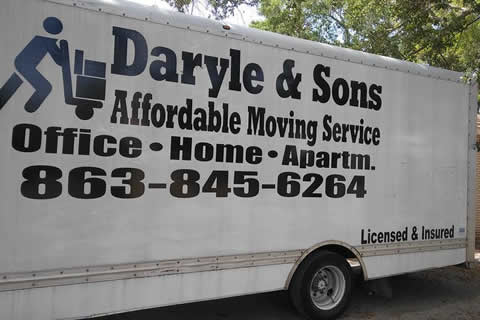 Daryl & Sons Affordable Moving Services In Winter Heaven, FL